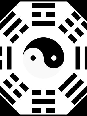 bagua, yin yang, yang